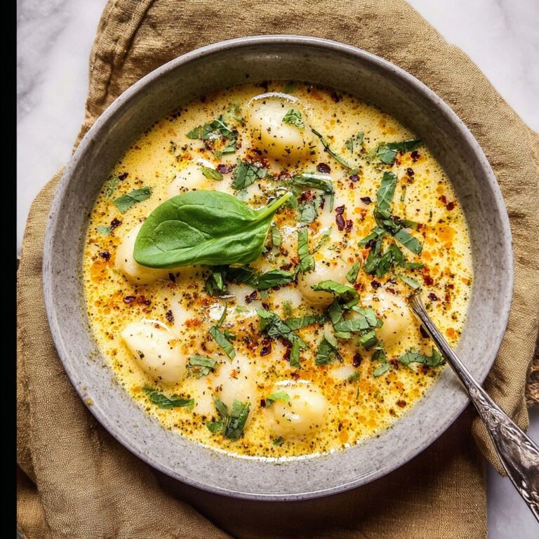 Creamy Gnocchi Chicken Soup Recipe