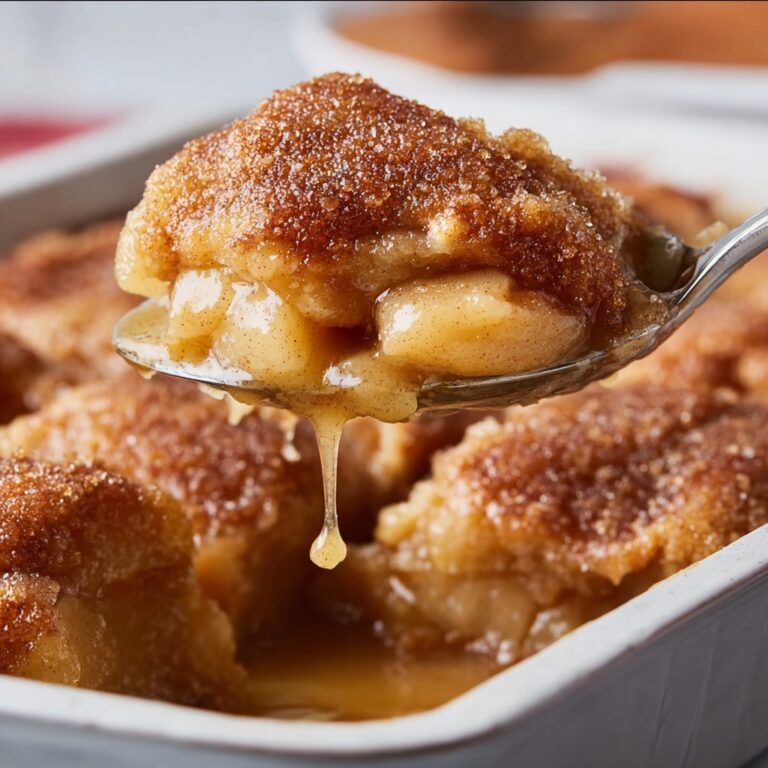 Apple Dumplings Baked in Mountain Dew with Cinnamon and Vanilla Recipe