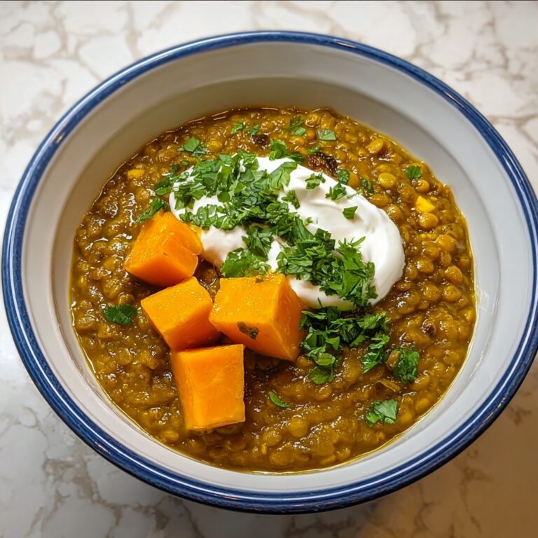 Spiced Pumpkin Lentil Soup Recipe