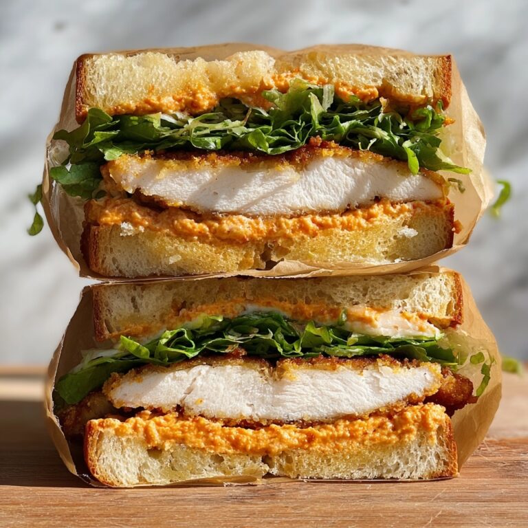 Crunchy Chicken Romesco Sandwich Recipe