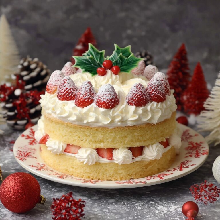 Japanese Strawberry Shortcake Recipe