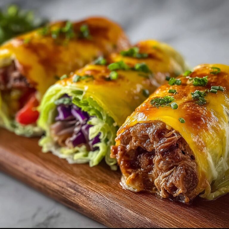 Garlic Butter Beef Cheeseburger Rollups Recipe
