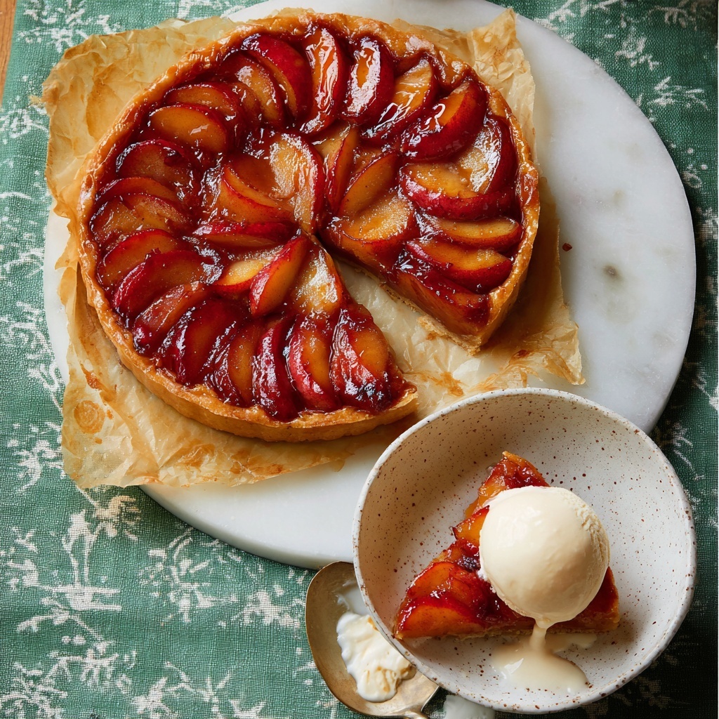 Maple-Apple Tarte Tatin Recipe - Recipe Image