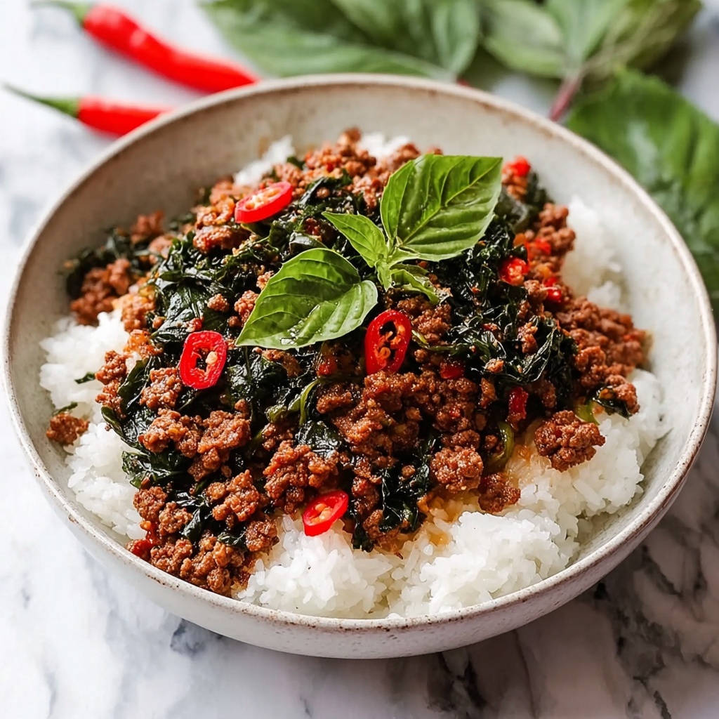 Thai Basil Chicken Recipe - Recipe Image