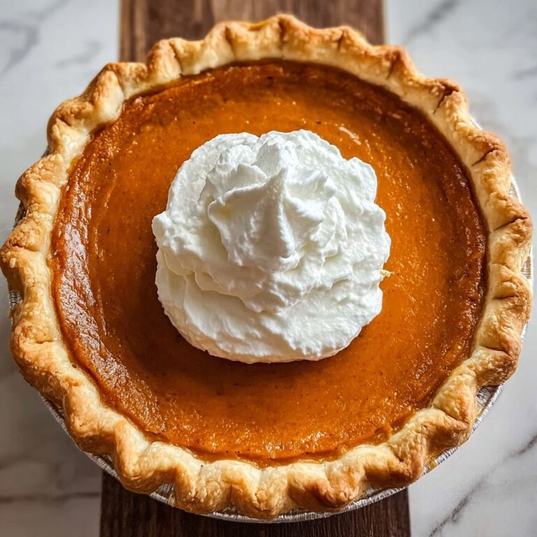 Easy 5-Ingredient Creamy Pumpkin Pie Bliss