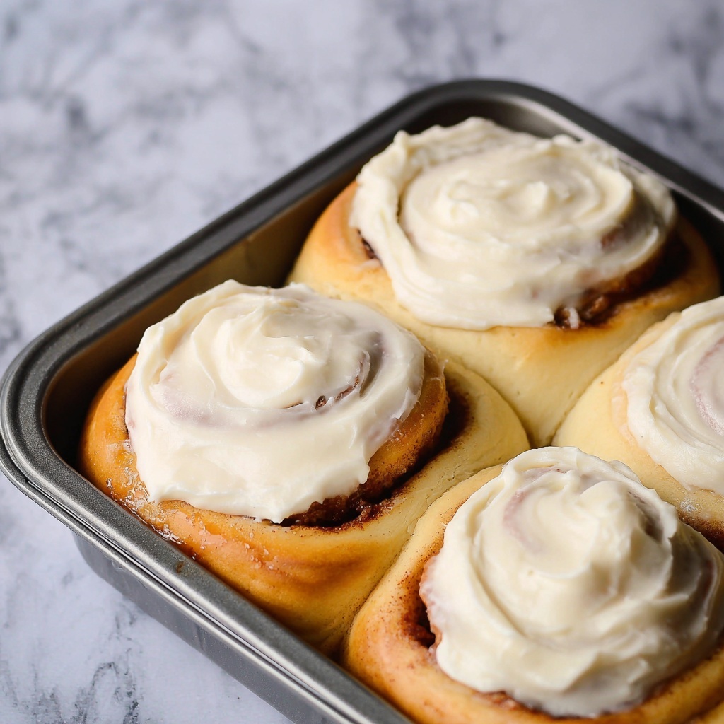 Decadent Cinnamon Rolls with Maple Cream Cheese Bliss - Recipe Image