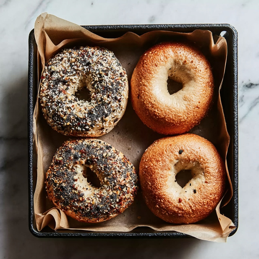 Protein Cottage Cheese Bagels in the Air Fryer Recipe - Recipe Image
