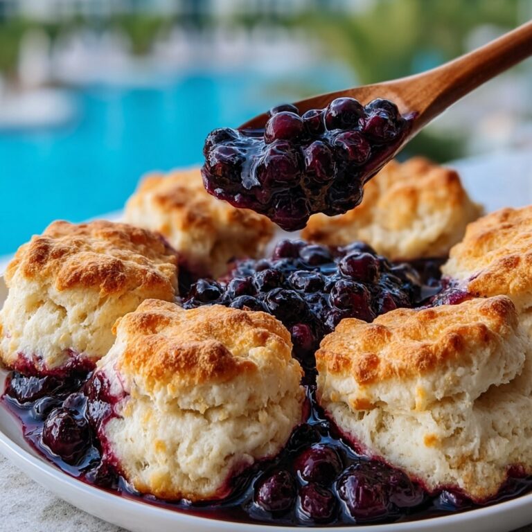Blueberry Butter Swim Biscuits Recipe