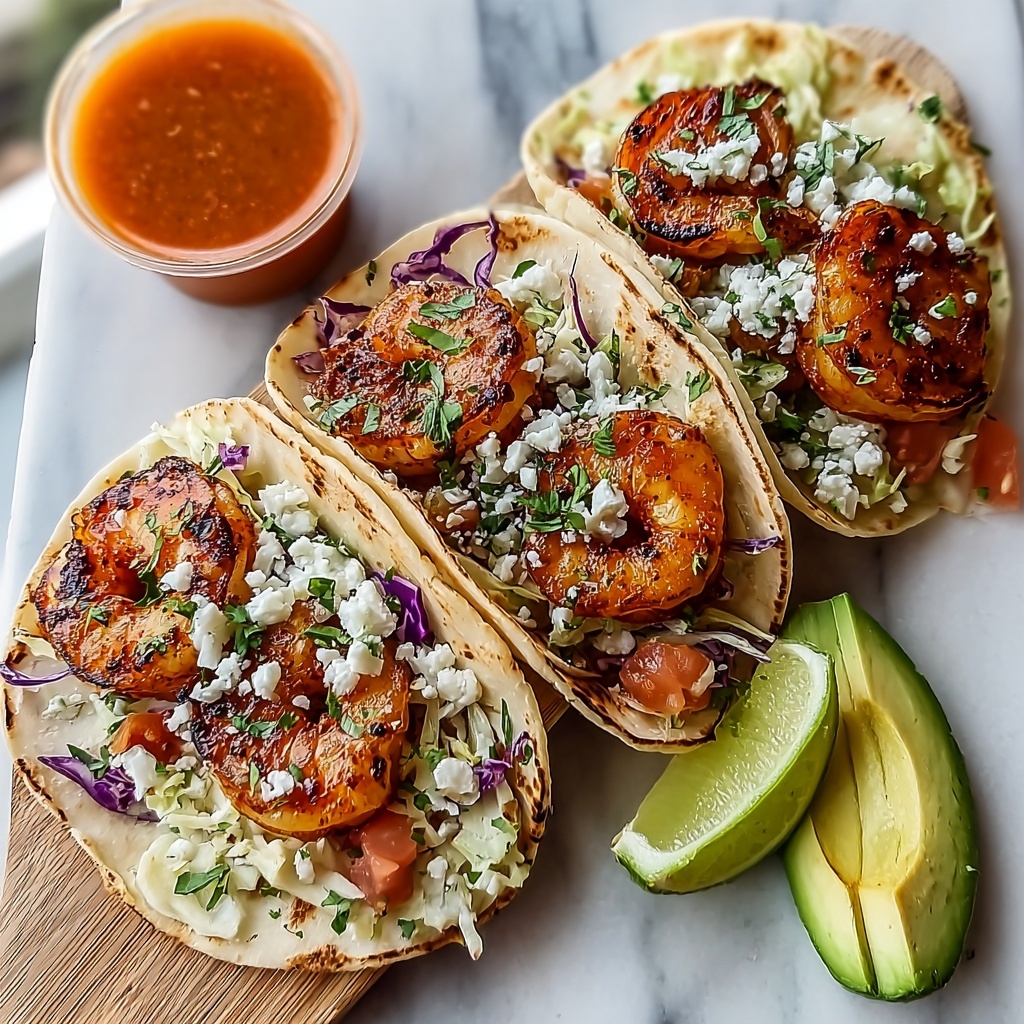 Mouthwatering Shrimp Tacos Recipe - Recipe Image