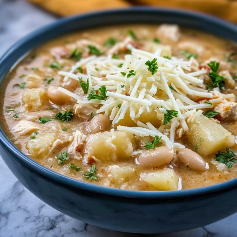 Cheddar Apple Chicken Chili Recipe