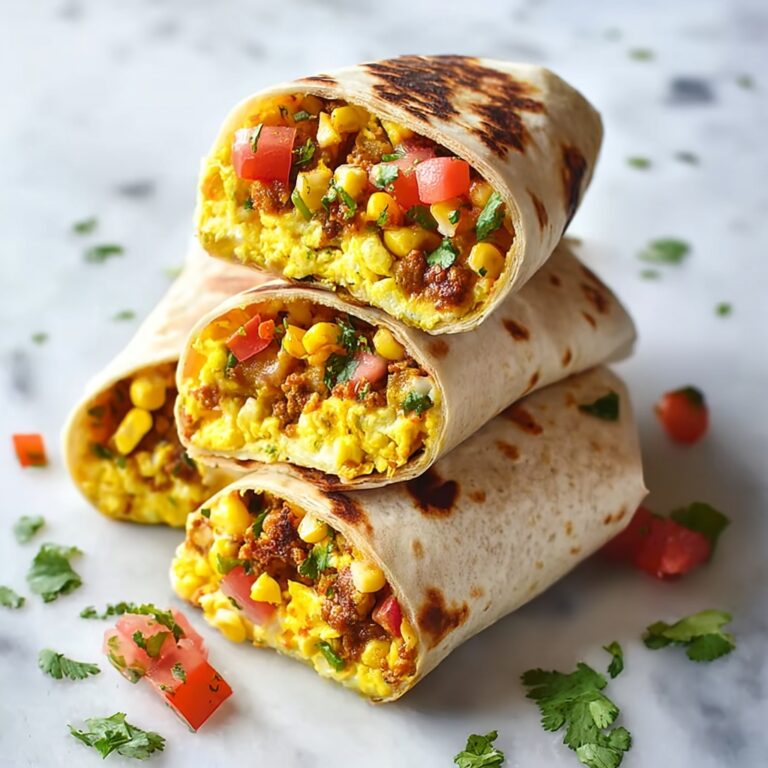 Delicious Freezer Breakfast Burritos for Busy Mornings Recipe