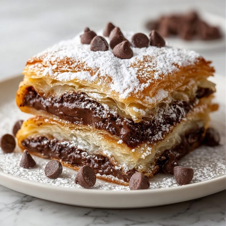 Croissant Breakfast Bake with Chocolate Chips Recipe