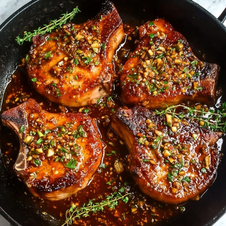Maple Glazed Pork Chops Recipe