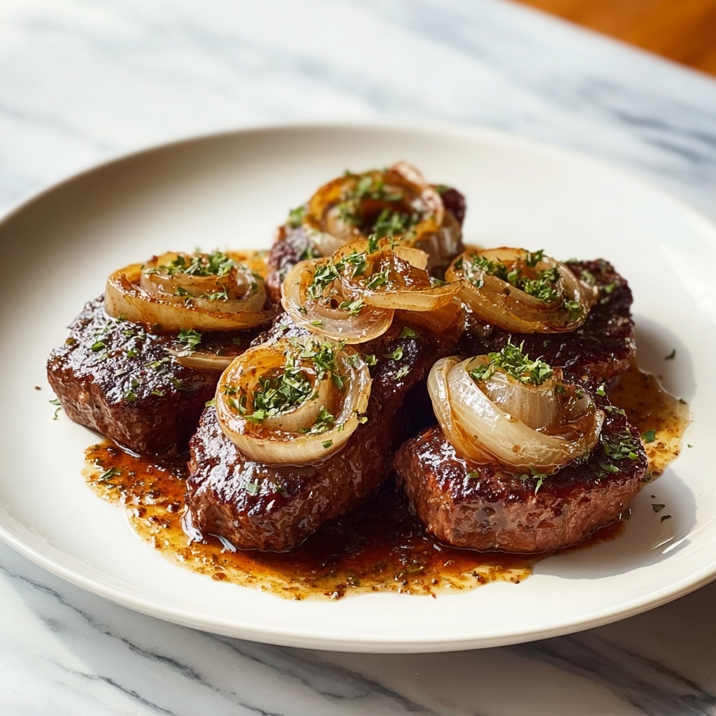 Bourbon-Soaked Liver & Onions Recipe - Recipe Image