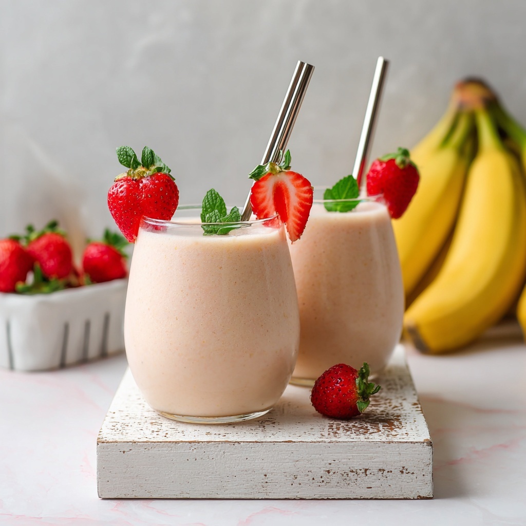 Strawberry Avocado Smoothie Recipe - Recipe Image