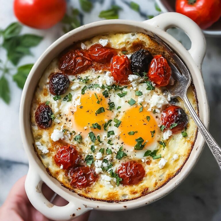 Baked Feta Eggs Recipe for a Flavor-Packed Brunch Delight Recipe