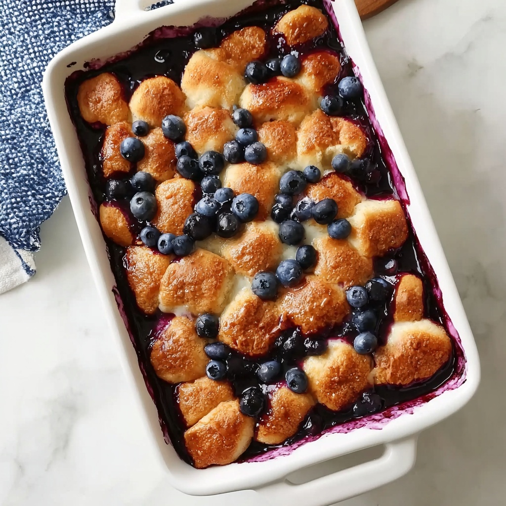 Overnight Blueberry French Toast Casserole Recipe - Recipe Image