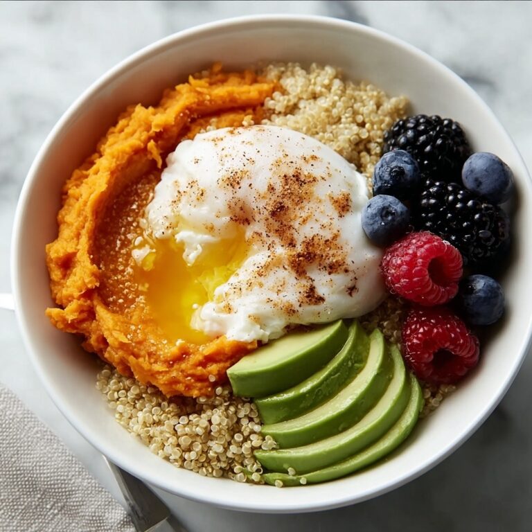 Sweet Potato Breakfast Bowls with Quinoa, Avocado, and Greek Yogurt Recipe