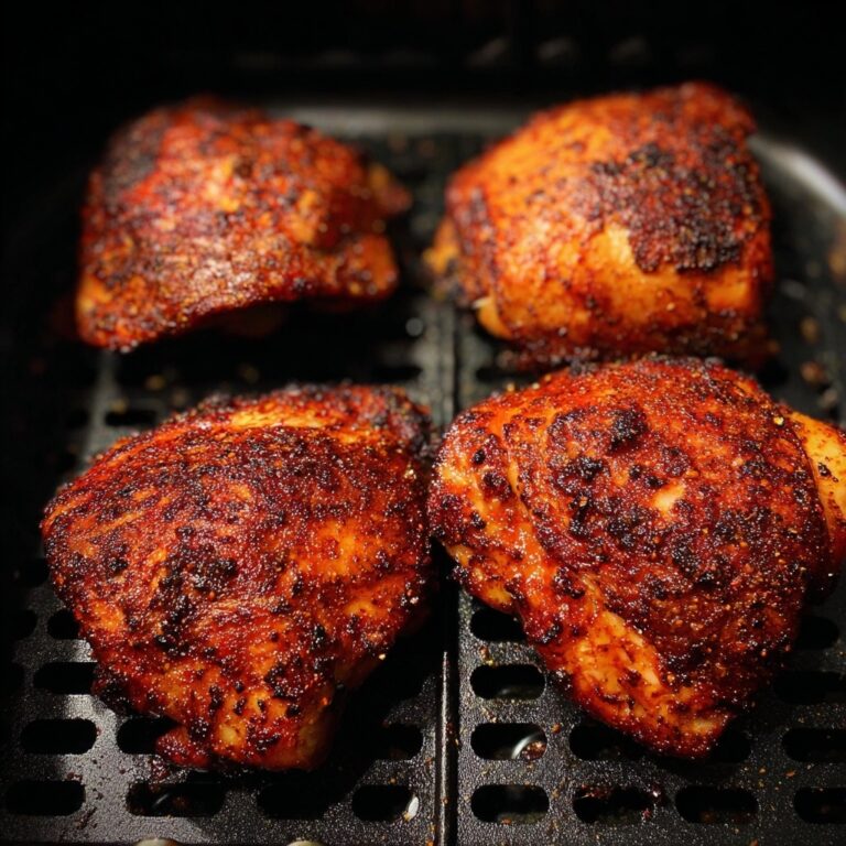Air Fryer Hot Honey Chicken Thighs Recipe
