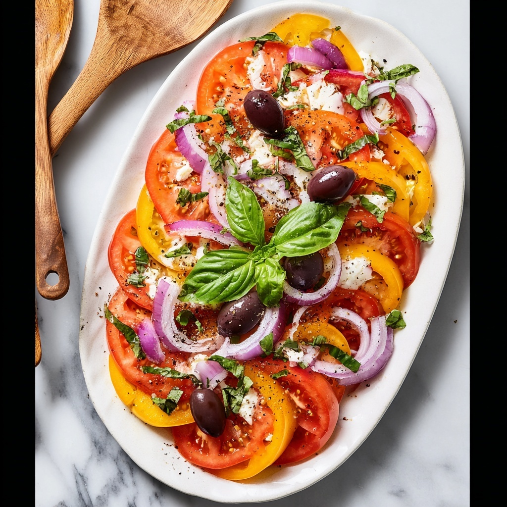 Heirloom Tomato Salad Recipe - Recipe Image