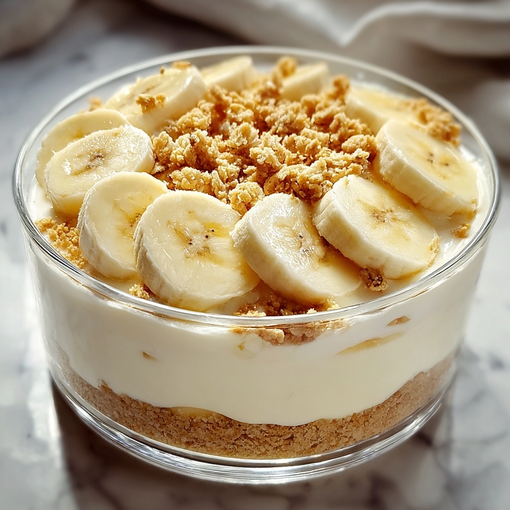 Creamy Keto Sugar-Free Banana Pudding Recipe - Recipe Image