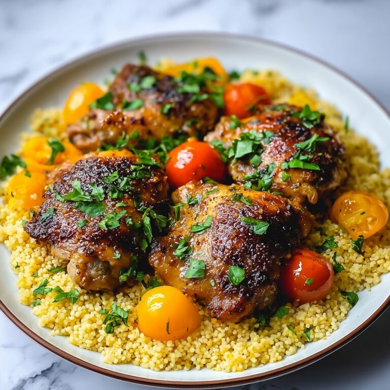 Moroccan Chicken Thighs Recipe