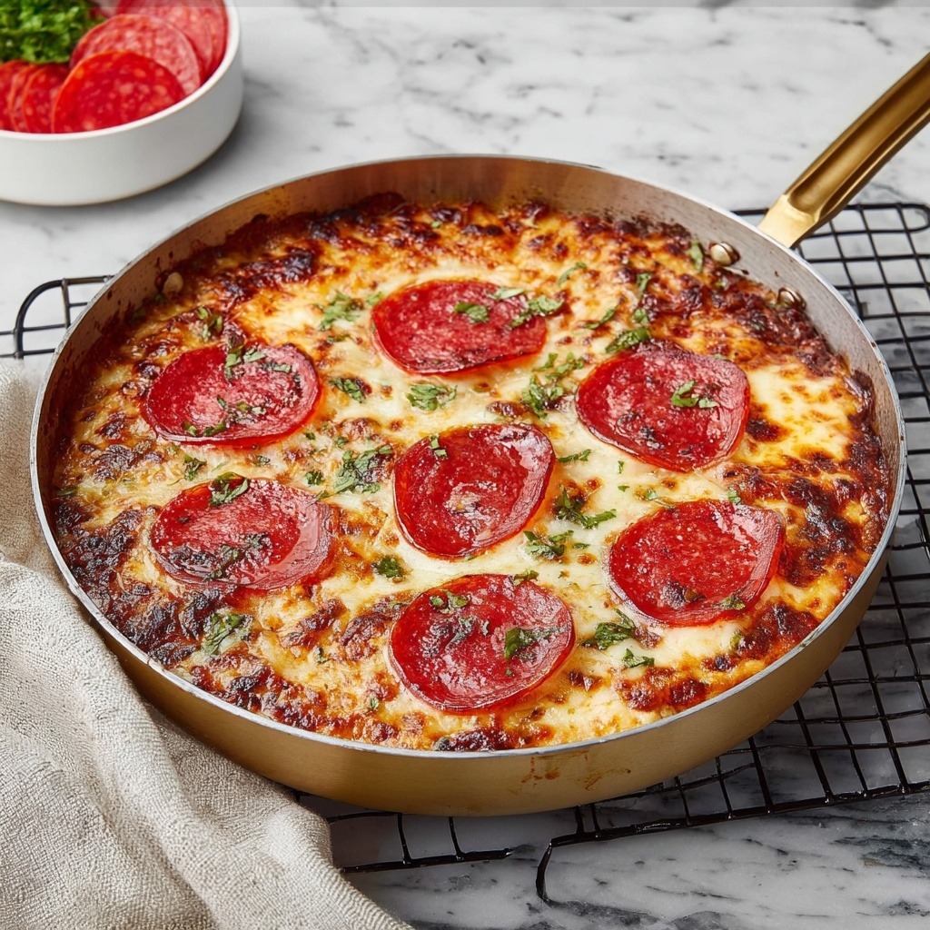 Crustless Pizza Recipe - Recipe Image