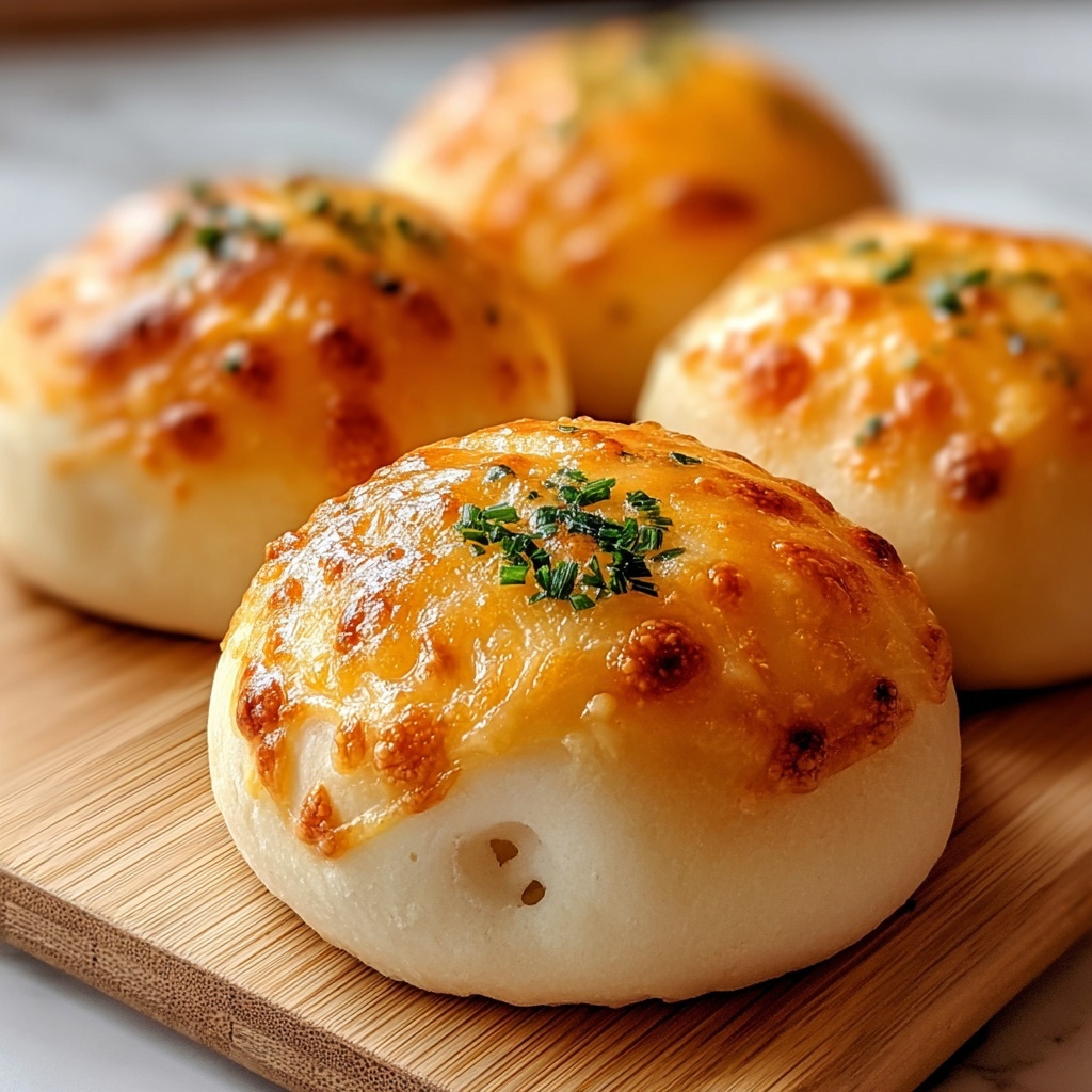 Baked Cheese Buns Recipe - Recipe Image