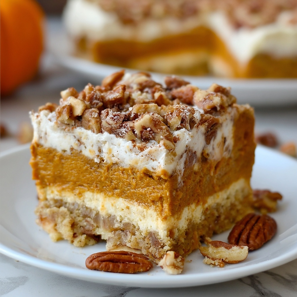 Pumpkin Earthquake Cake Recipe - Recipe Image