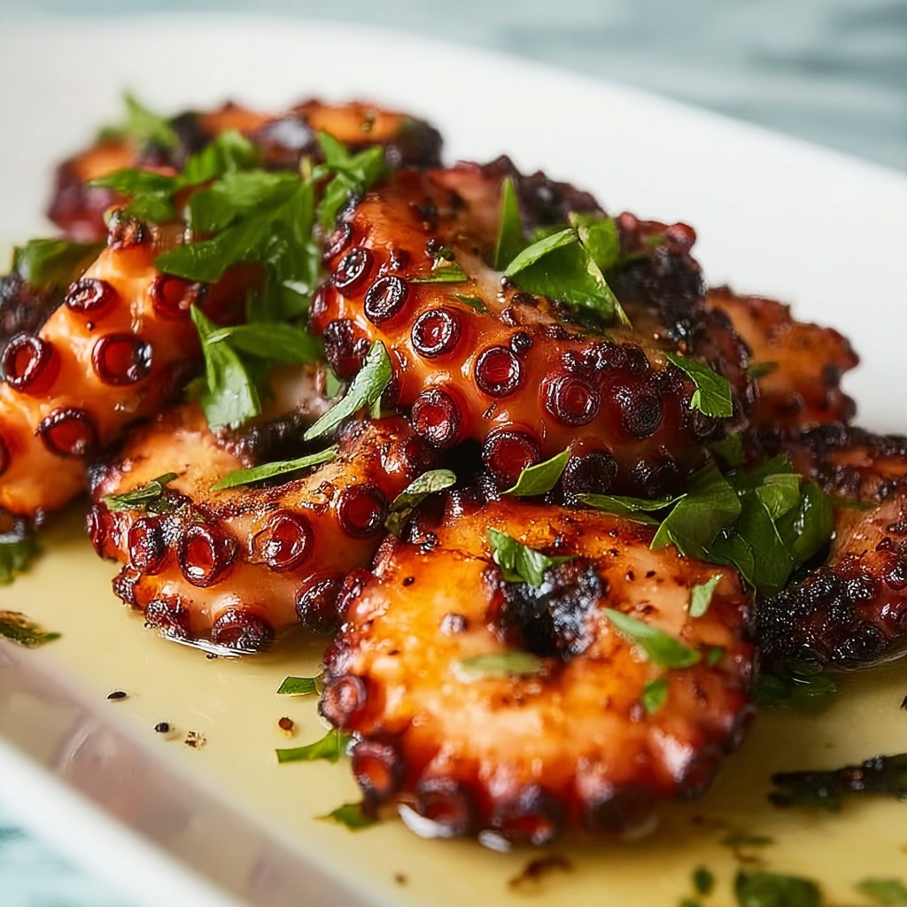 Grilled Octopus Recipe - Recipe Image