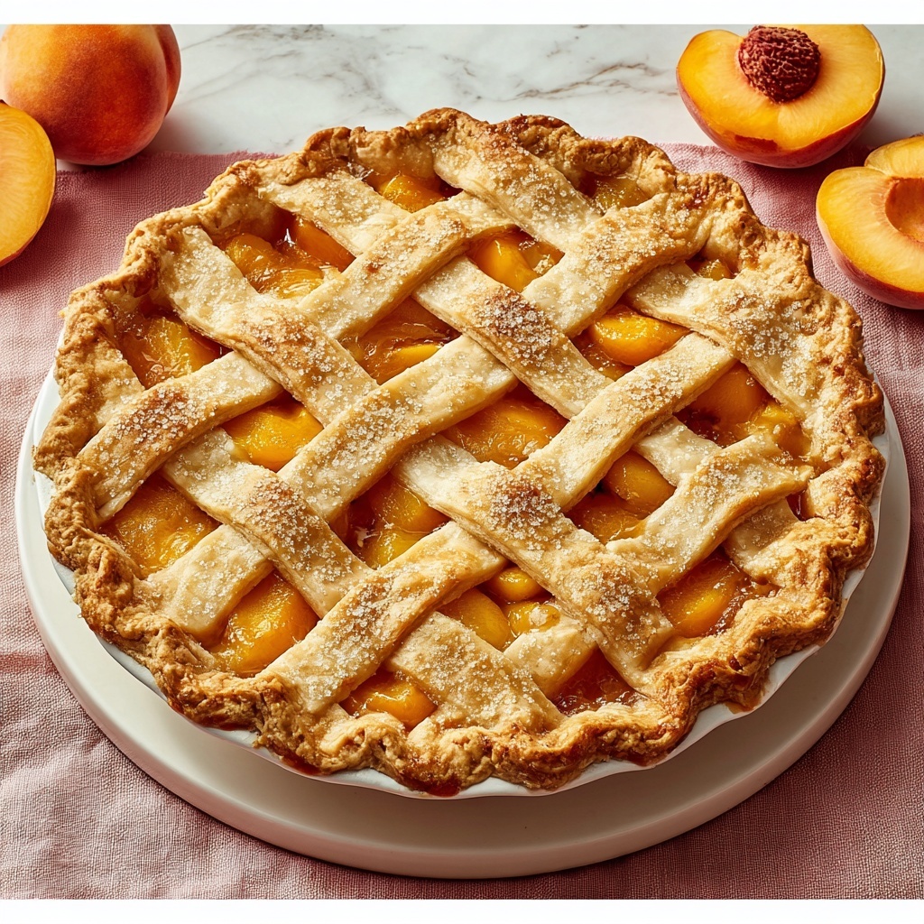 Better Than Grandma’s Peach Pie Recipe - Recipe Image