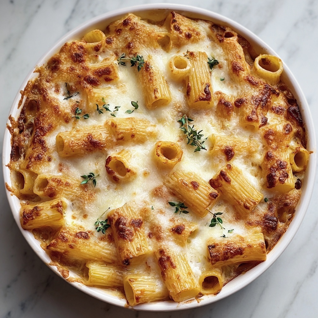 Creamy French Onion Pasta Recipe - Recipe Image