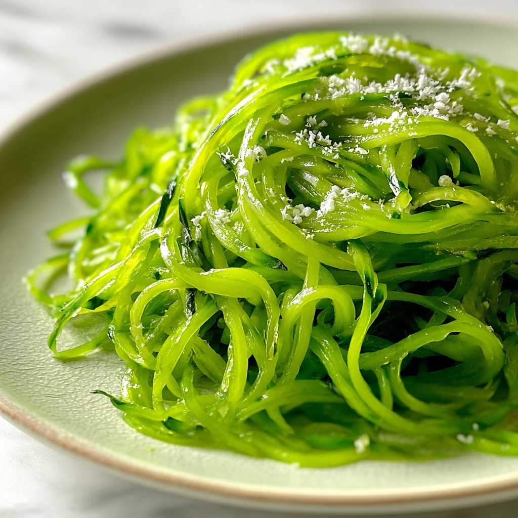 Mexican Green Spaghetti Recipe - Recipe Image