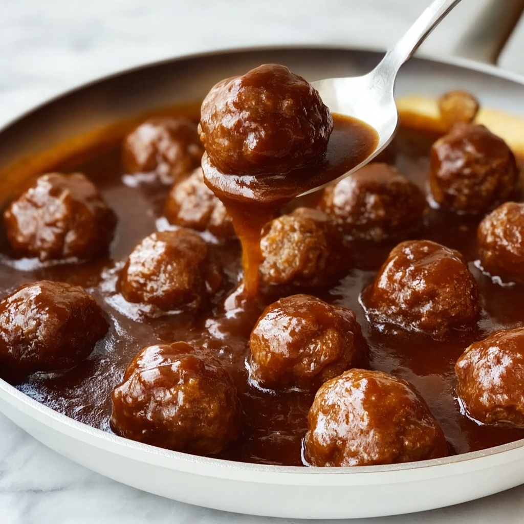 Honey Garlic Meatballs Recipe - Recipe Image