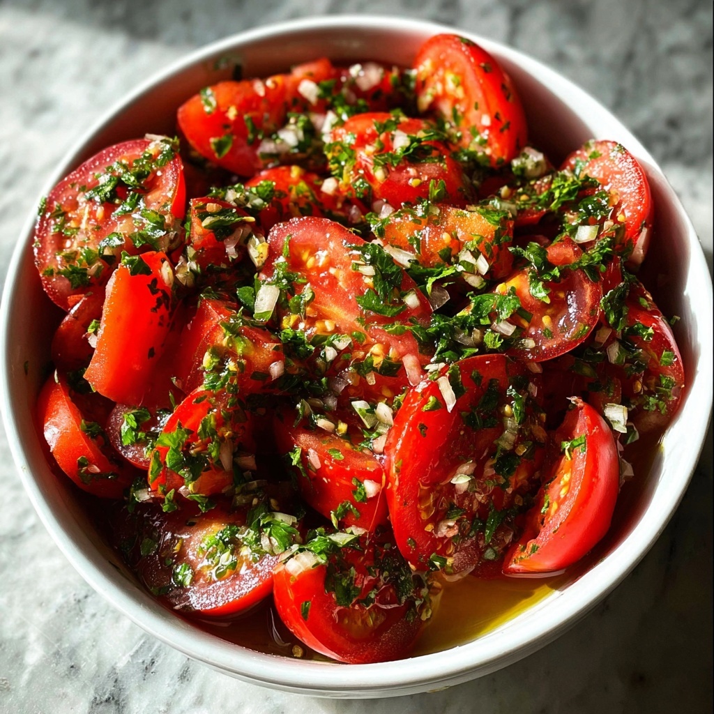 Lebanese Tomato Salad Recipe - Recipe Image