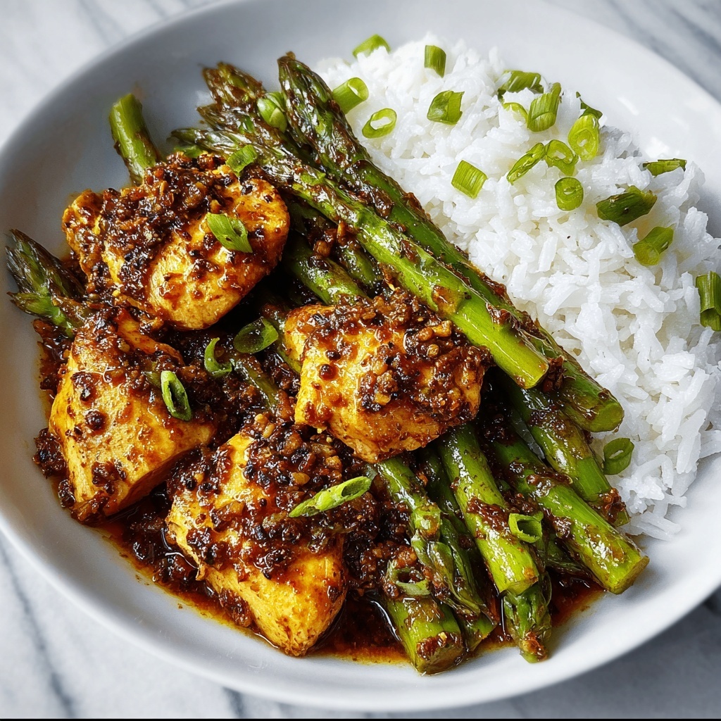 Turmeric Chicken and Asparagus Recipe - Recipe Image