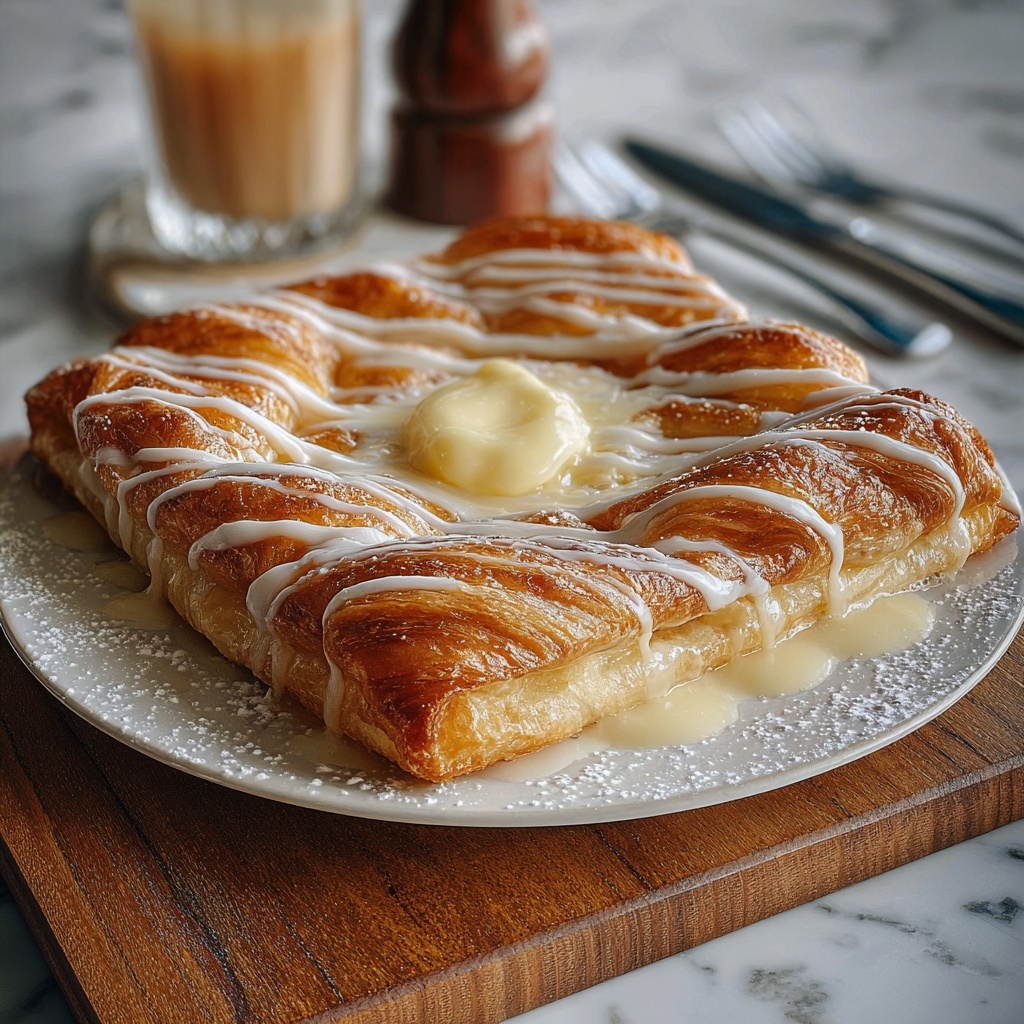 Easy Breakfast Cheese Danish Recipe - Recipe Image