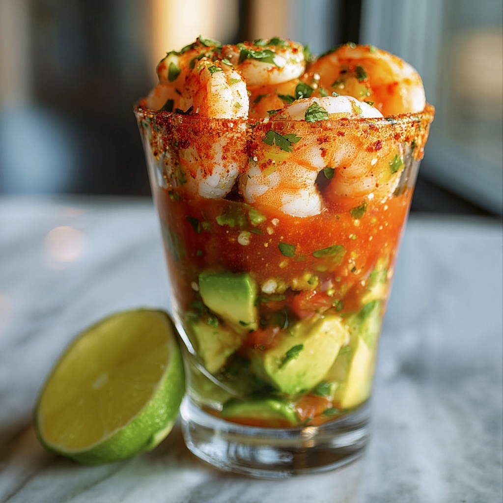 Mexican Shrimp Cocktail Recipe - Recipe Image