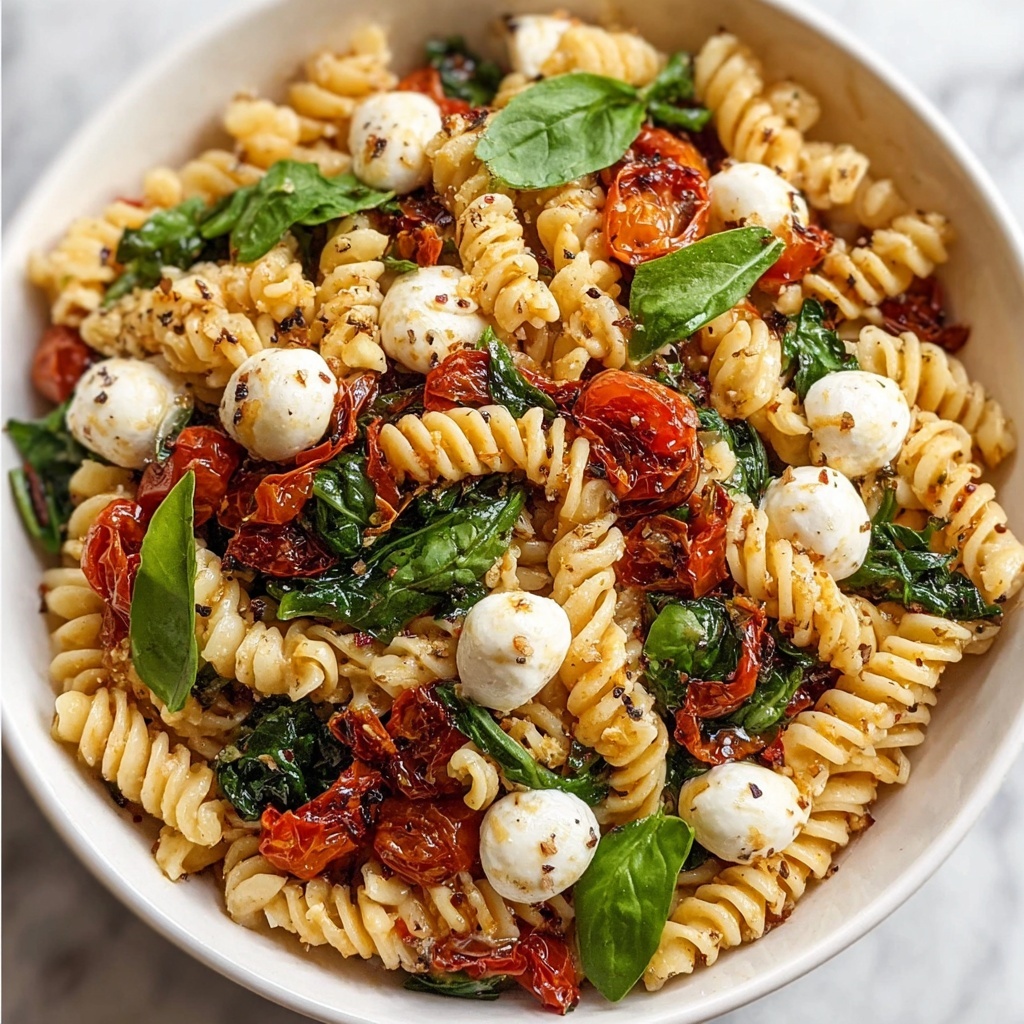 Sun Dried Tomato Pasta Salad Recipe - Recipe Image