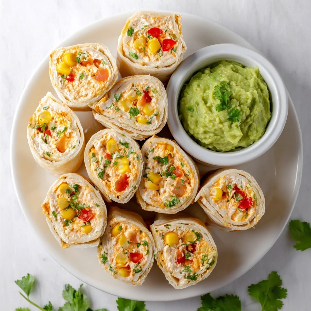Mexican Chicken Pinwheels Recipe - Recipe Image