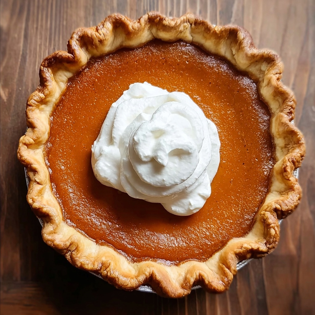 Easy 5-Ingredient Creamy Pumpkin Pie Bliss - Recipe Image