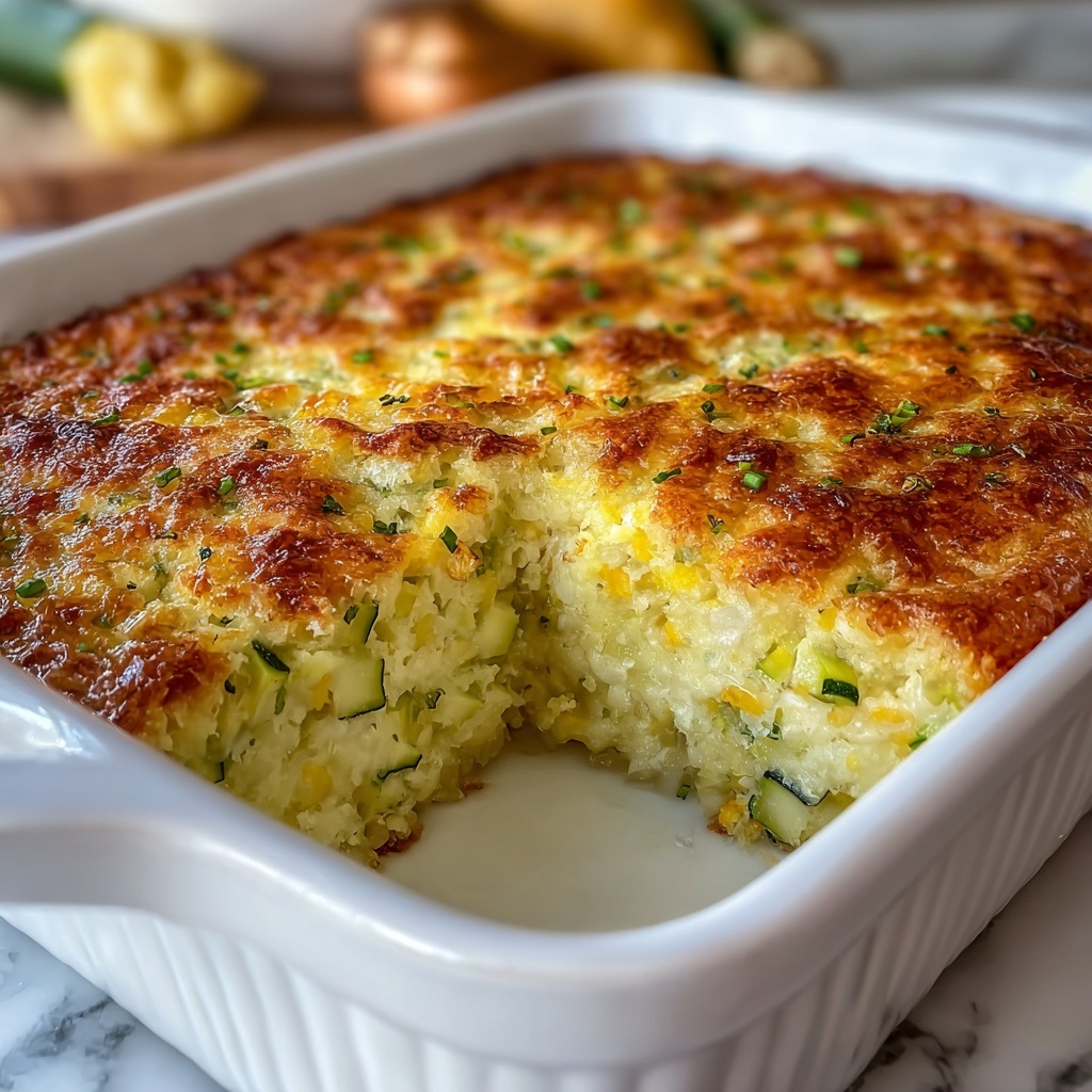 Simple Zucchini Dill Casserole – theamazingfood - Recipe Image