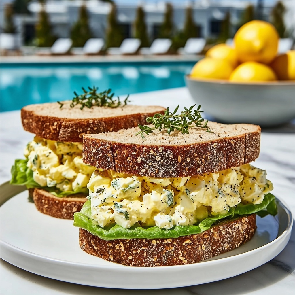 Quick 10-Minute Egg Salad Sandwich Recipe - Recipe Image