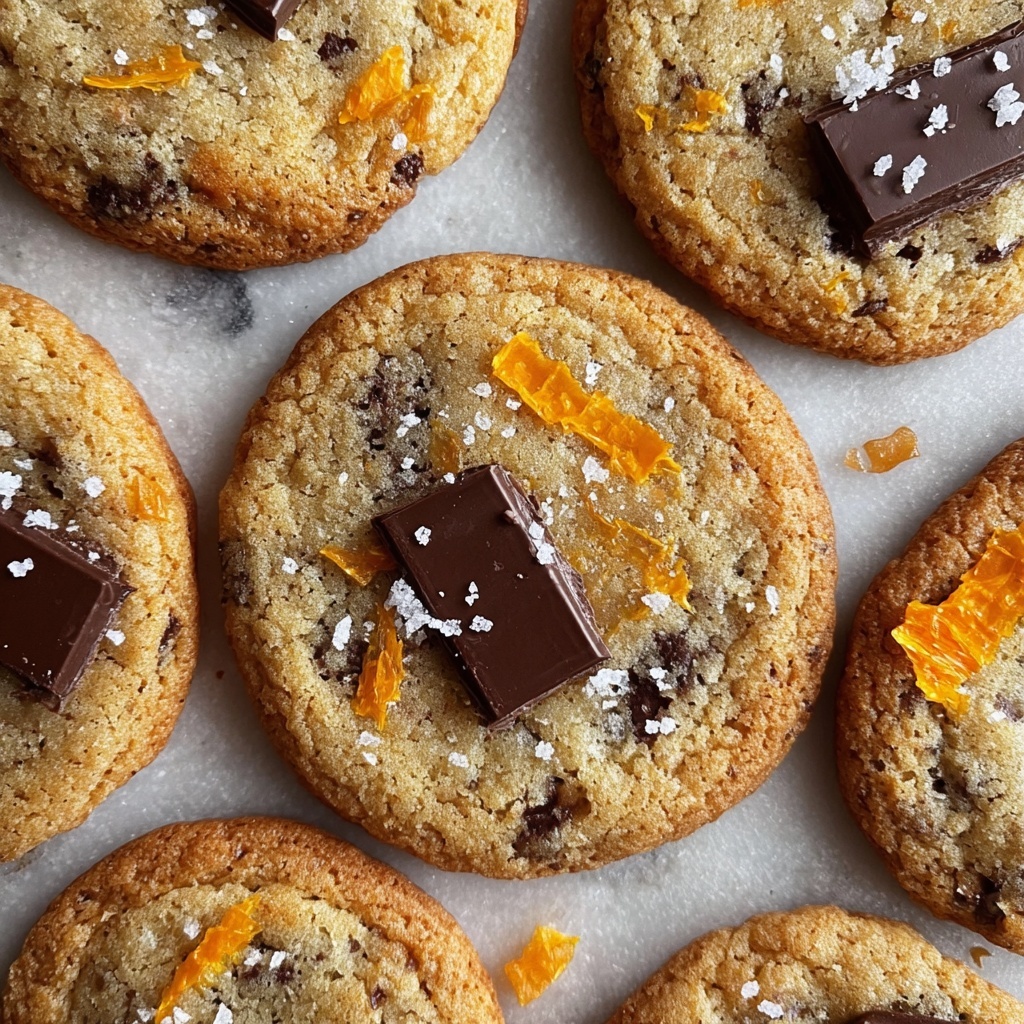 Orange Dark Chocolate Chunk Cookies Recipe - Recipe Image
