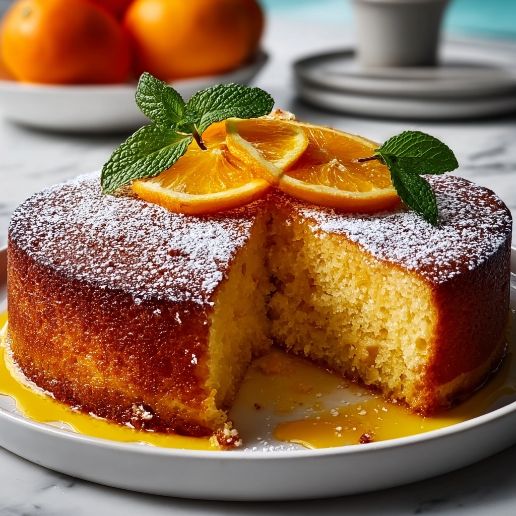 Whole Orange Cake Recipe - Recipe Image