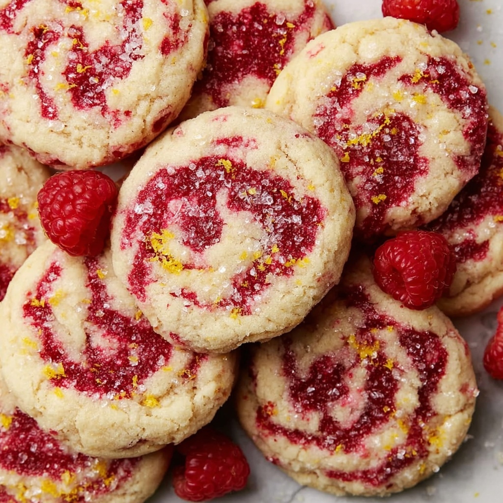 Lemon Raspberry Cookies Recipe - Recipe Image