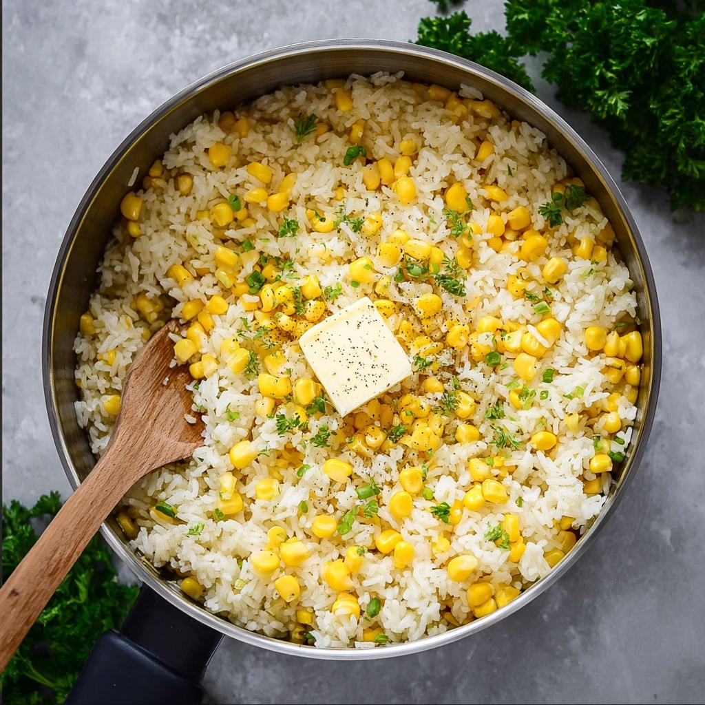 Buttered Corn Rice Recipe - Recipe Image