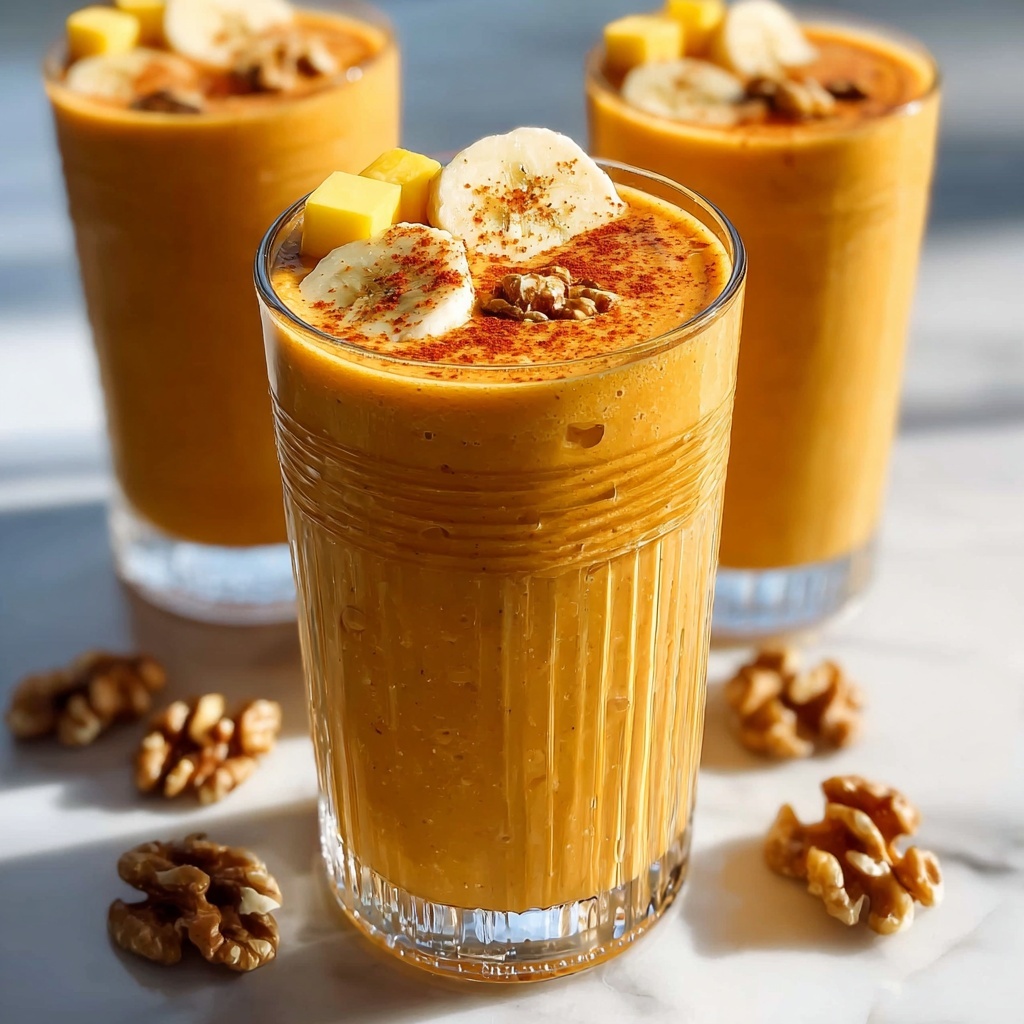 Turmeric Morning Glory Smoothie Recipe - Recipe Image