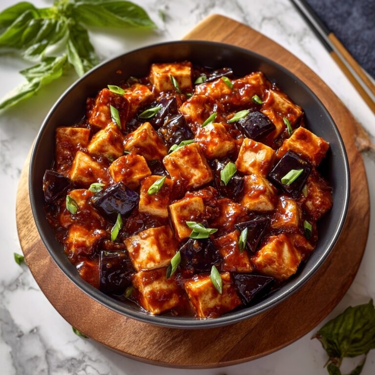 Mouthwatering Eggplant Mapo Tofu to Spice Up Dinner Time Recipe