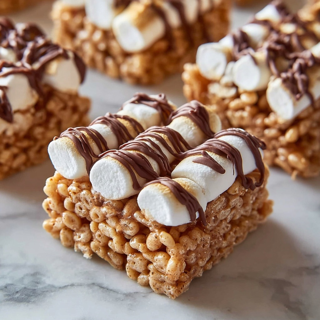 S'mores Rice Krispies Treats Recipe - Recipe Image